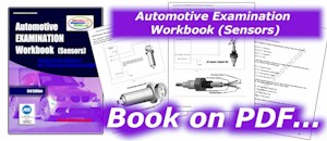 Automotive ASE Examination Workbook Sensors book