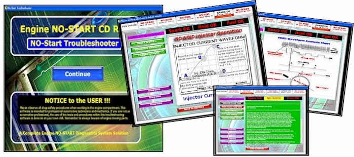 Automotive No Start
                    Troubleshooter Software