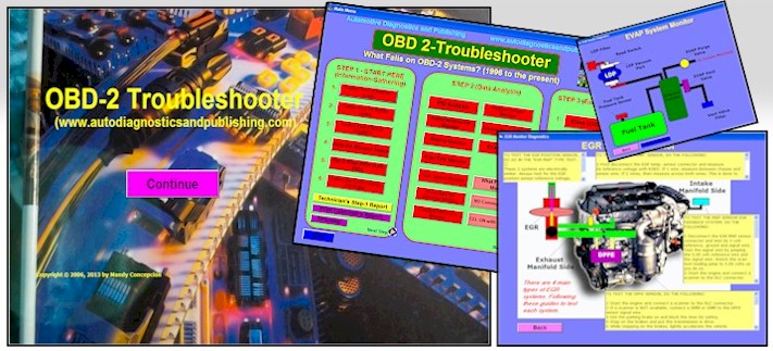 OBD-2 Troubleshooter
                auto repair Software